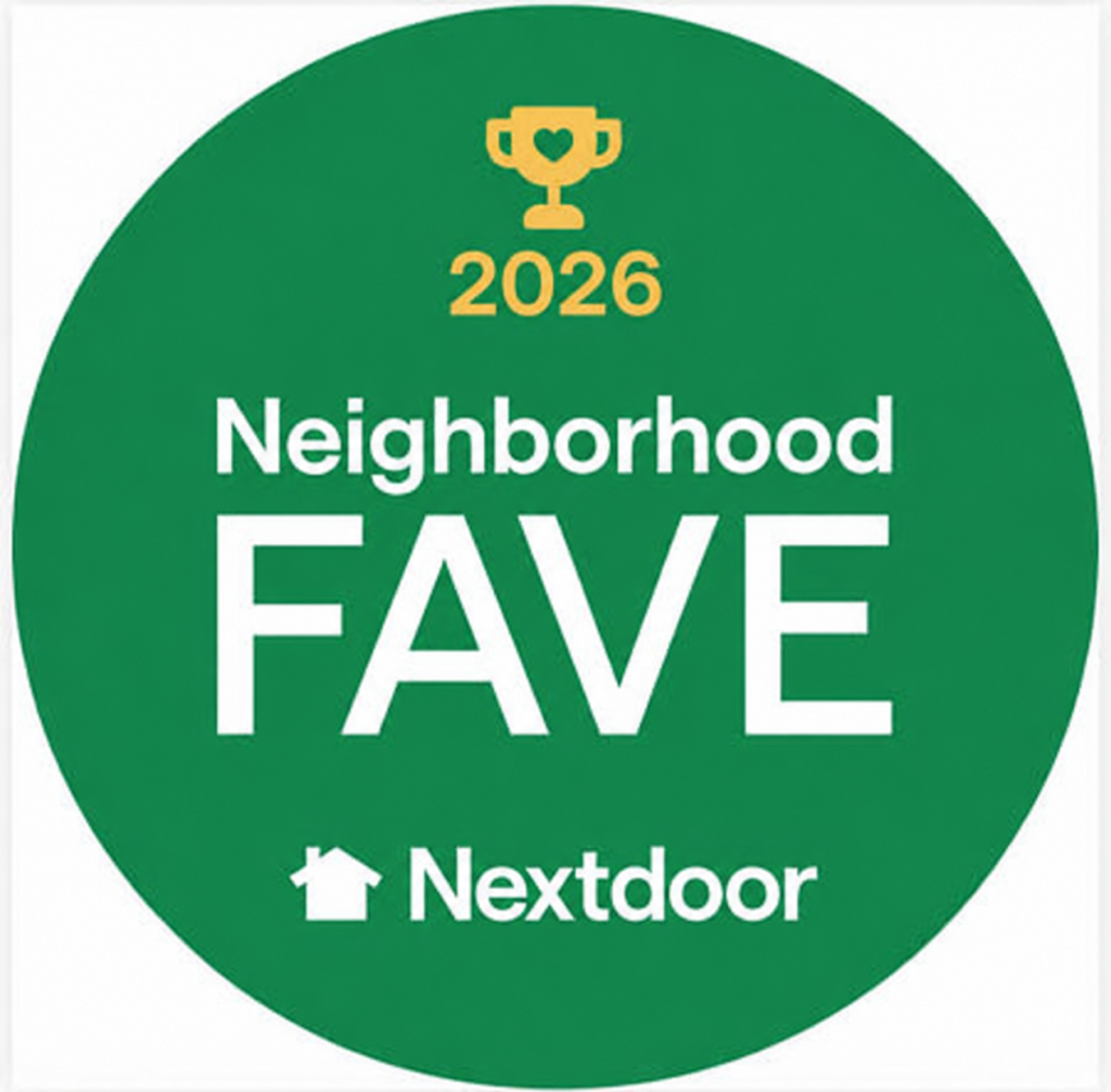 Marin House Cleaning voted 2026 Nextdoor Fave Award Winner